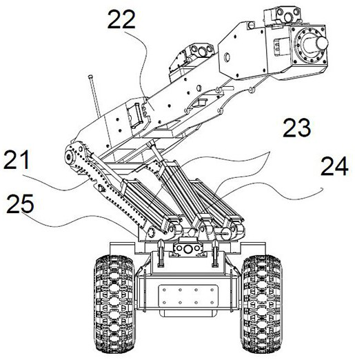 Fire-fighting robot