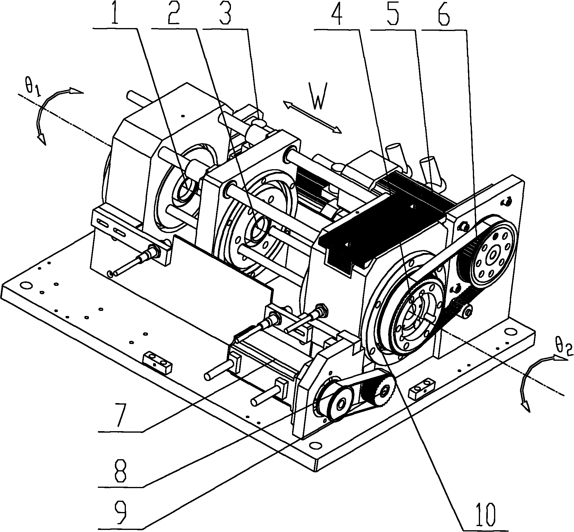 Laser helically rotating optical module applied to laser process equipment