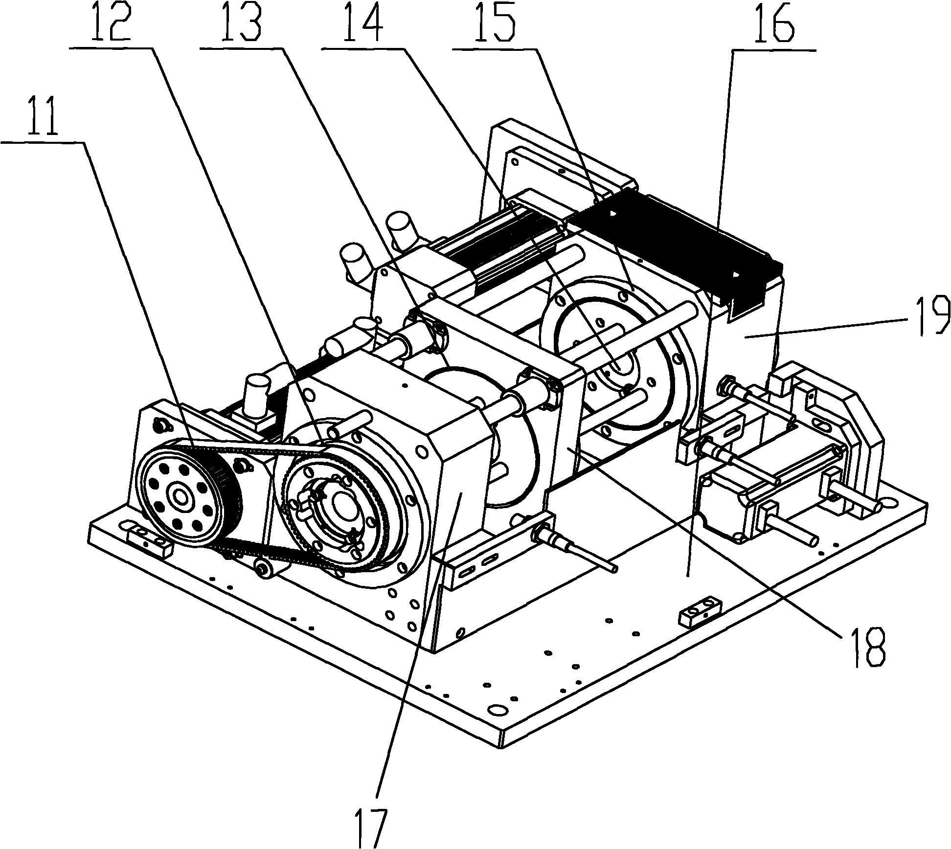 Laser helically rotating optical module applied to laser process equipment