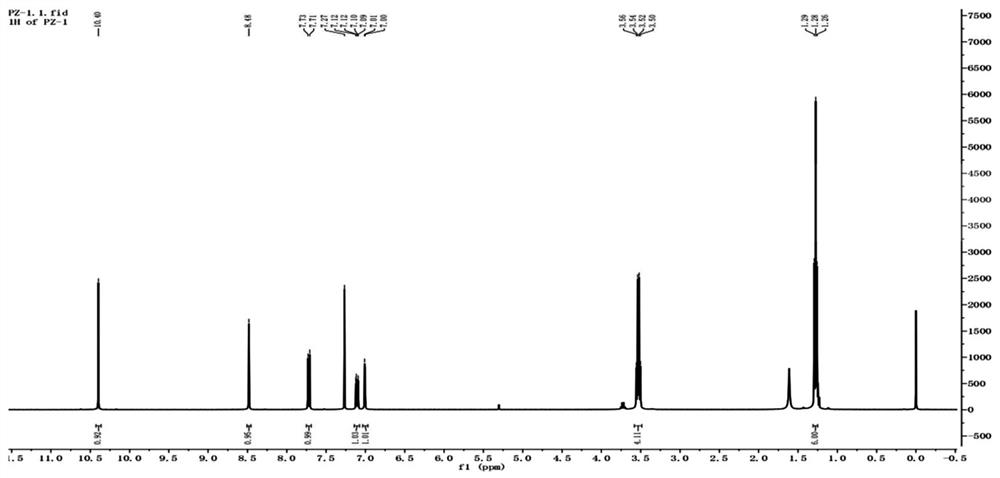 A class of quinoline fluorescent compounds, preparation method and application thereof