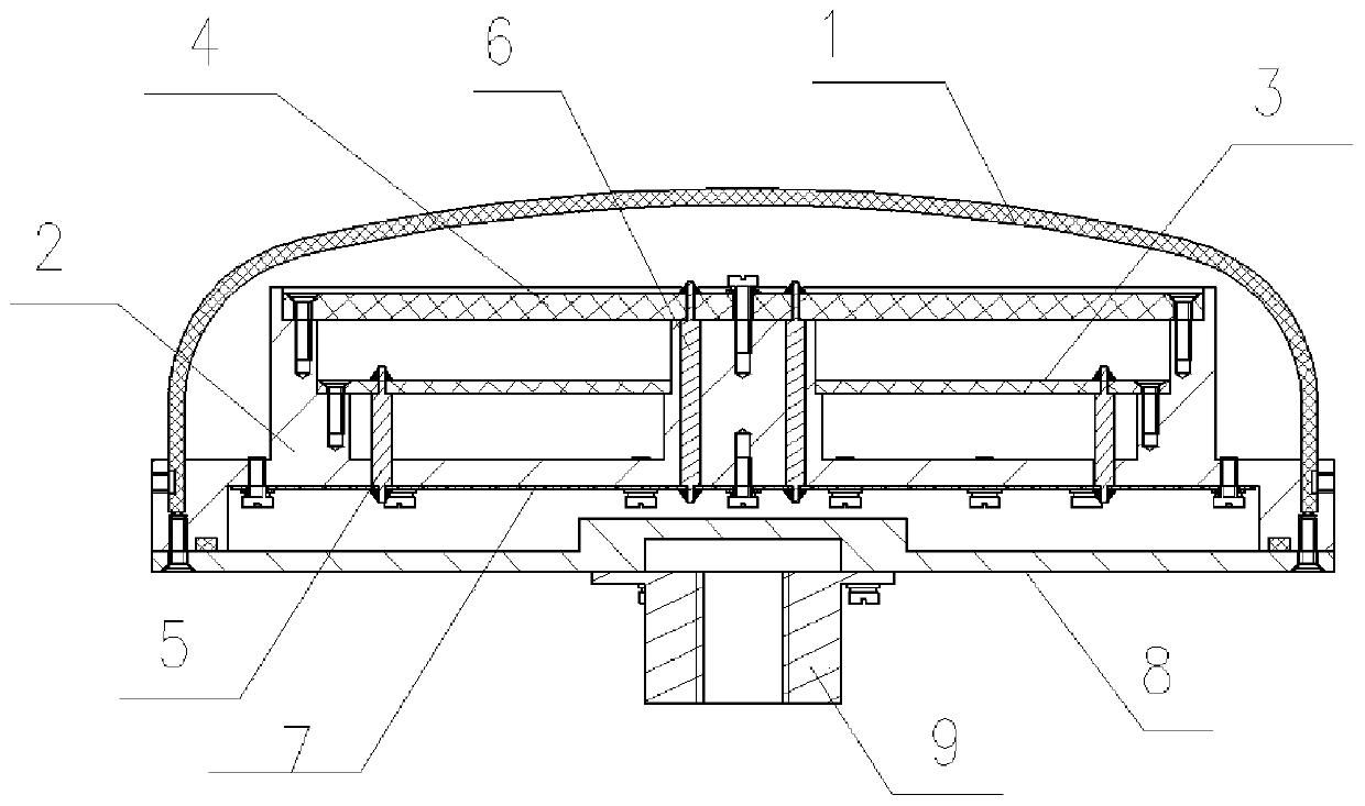 A portable economical high-precision navigation antenna for a full navigation system