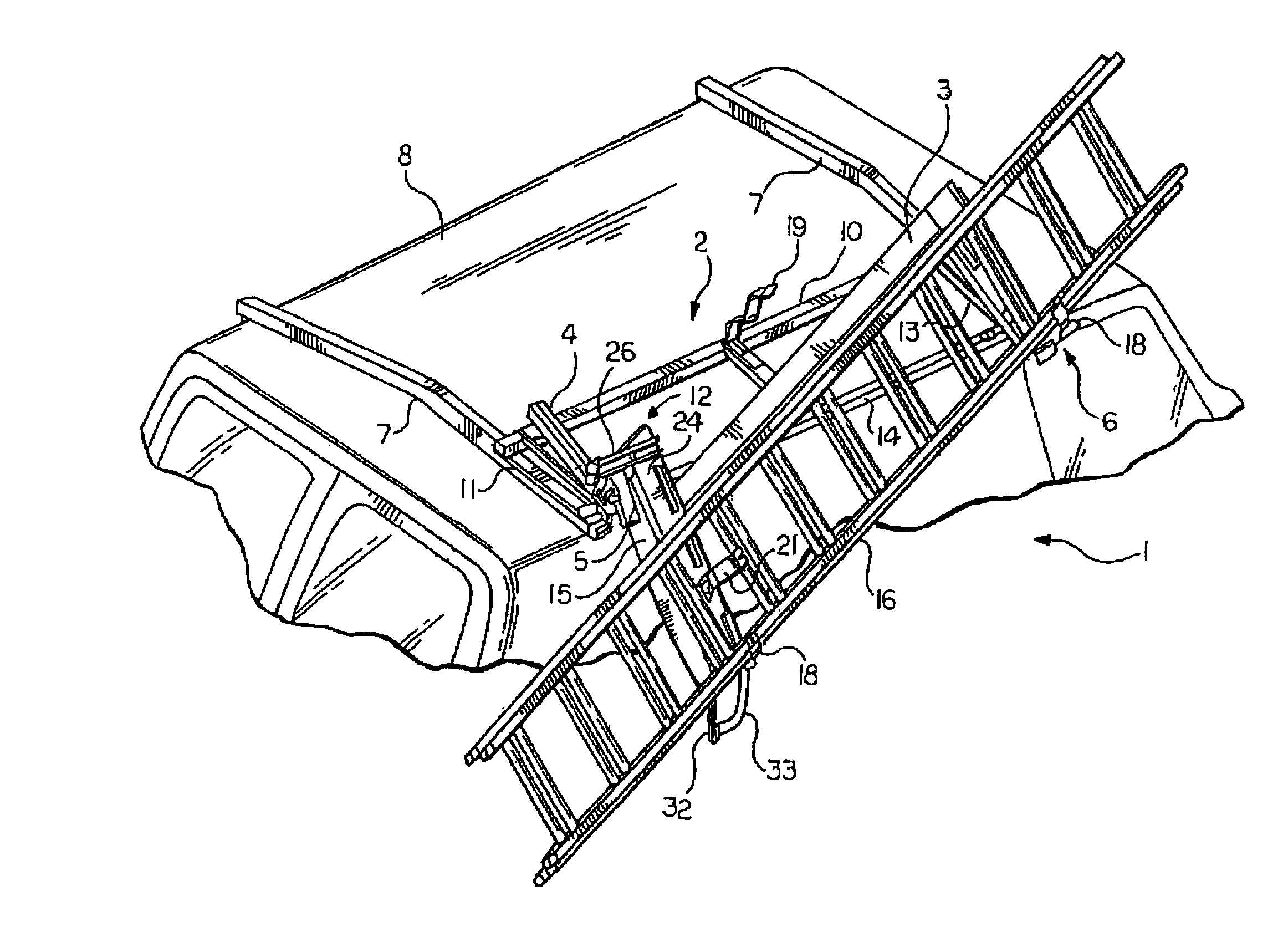 Ladder rack system