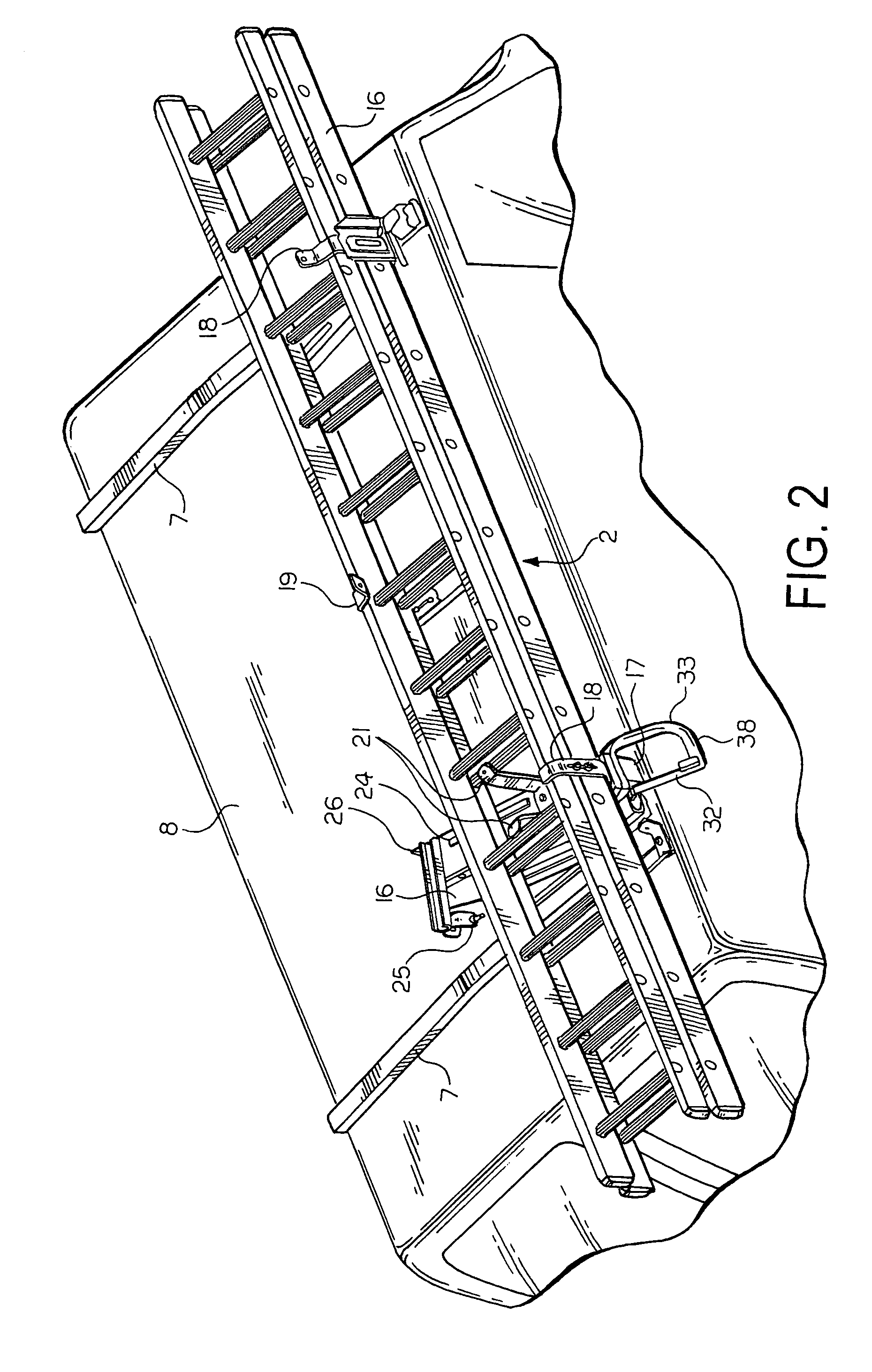 Ladder rack system