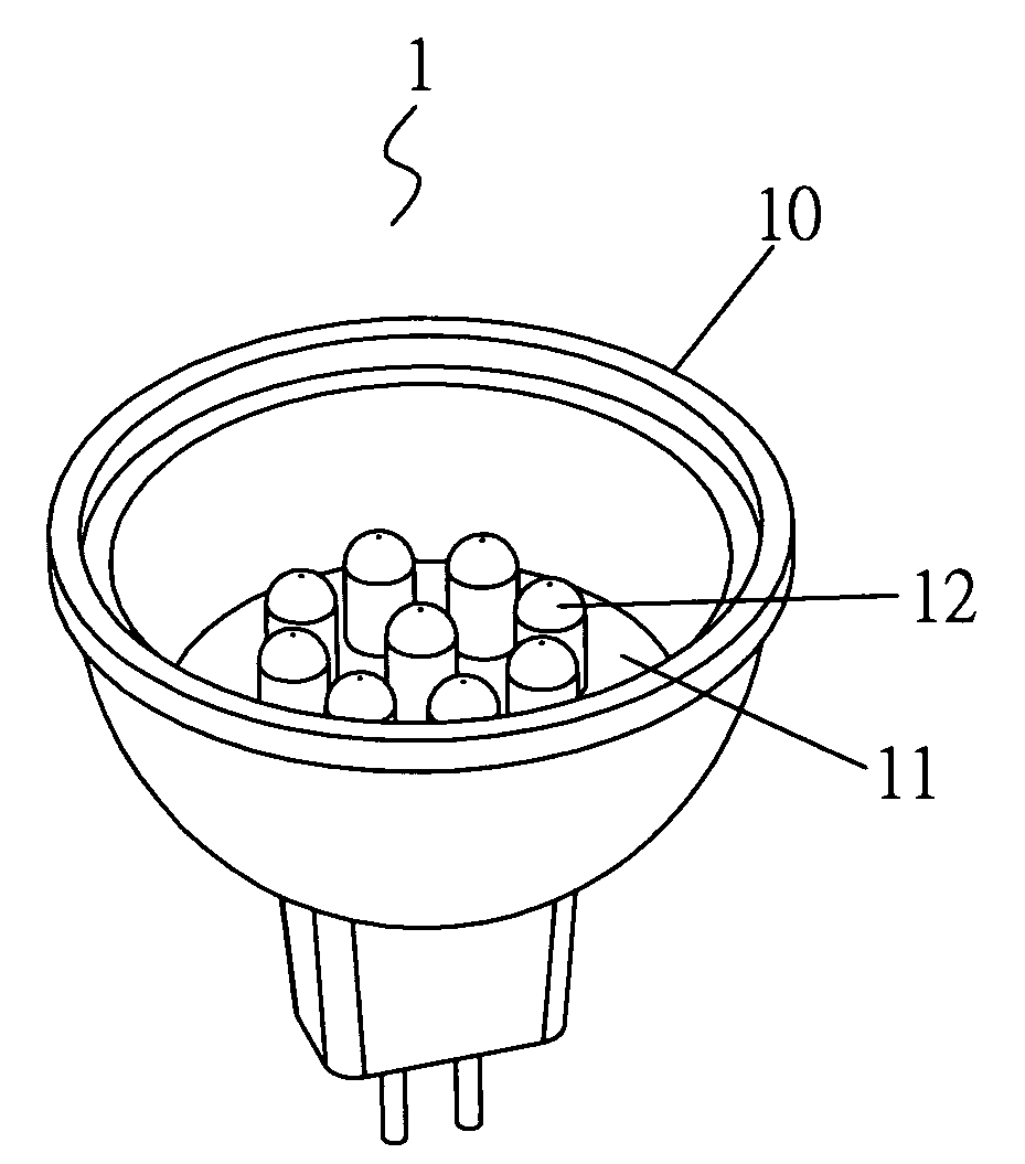 Heat conductor assembly of light source