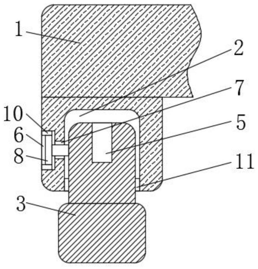 Novel lever handle and lever handle head connecting structure