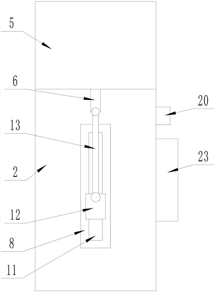 Temporary storage device for medical waste products