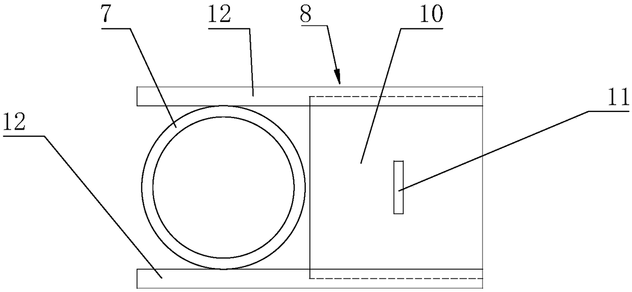 Closed type ground torch