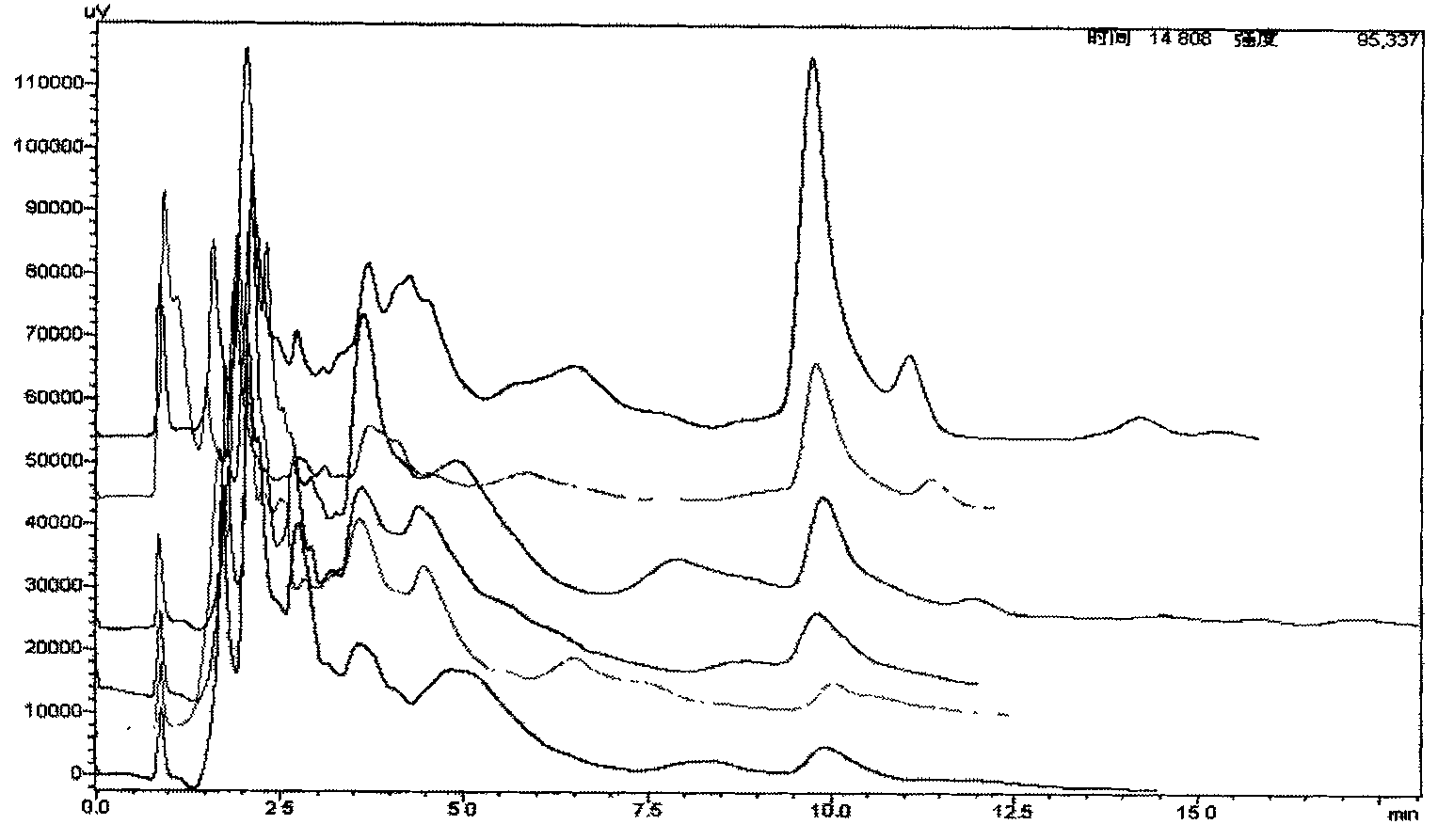 Method for efficiently enriching high-quality hydroxyl tyrosol from olive leaves