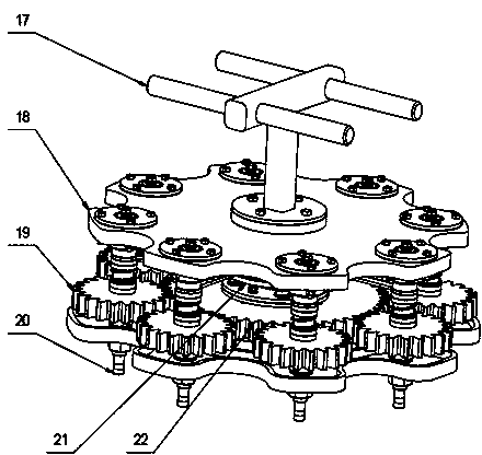 Rotary electroplating device