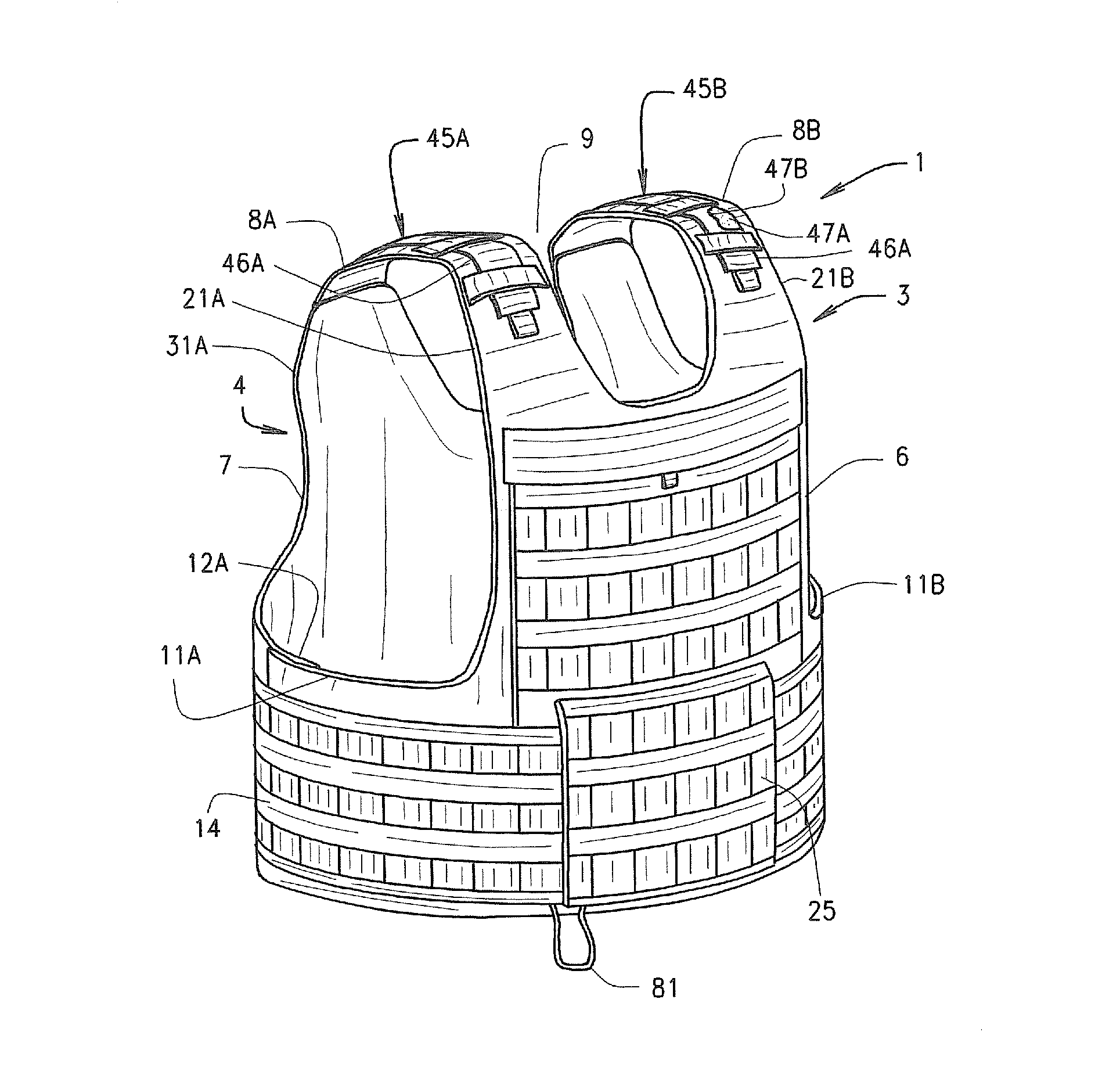 Quick release garment