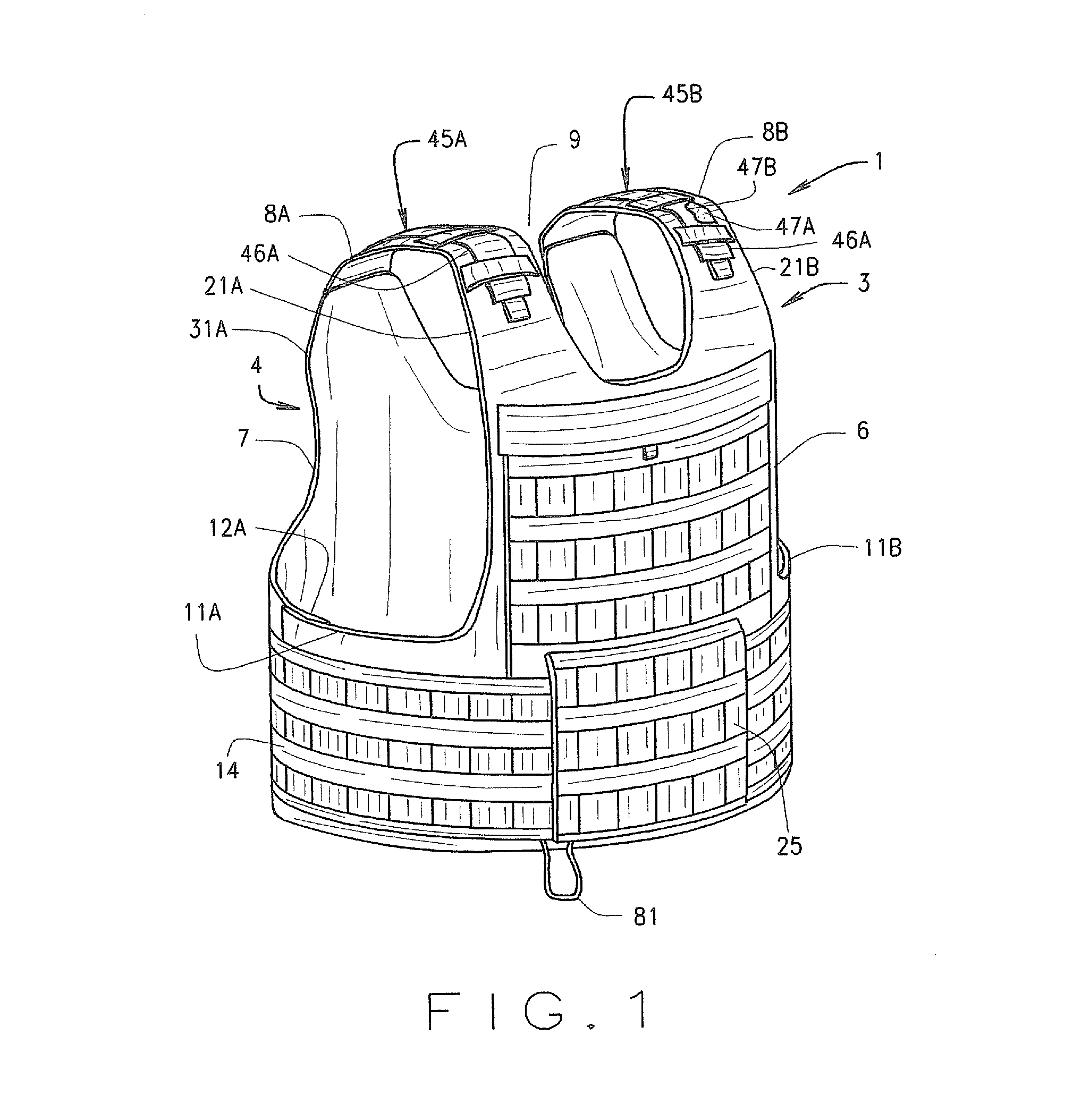 Quick release garment