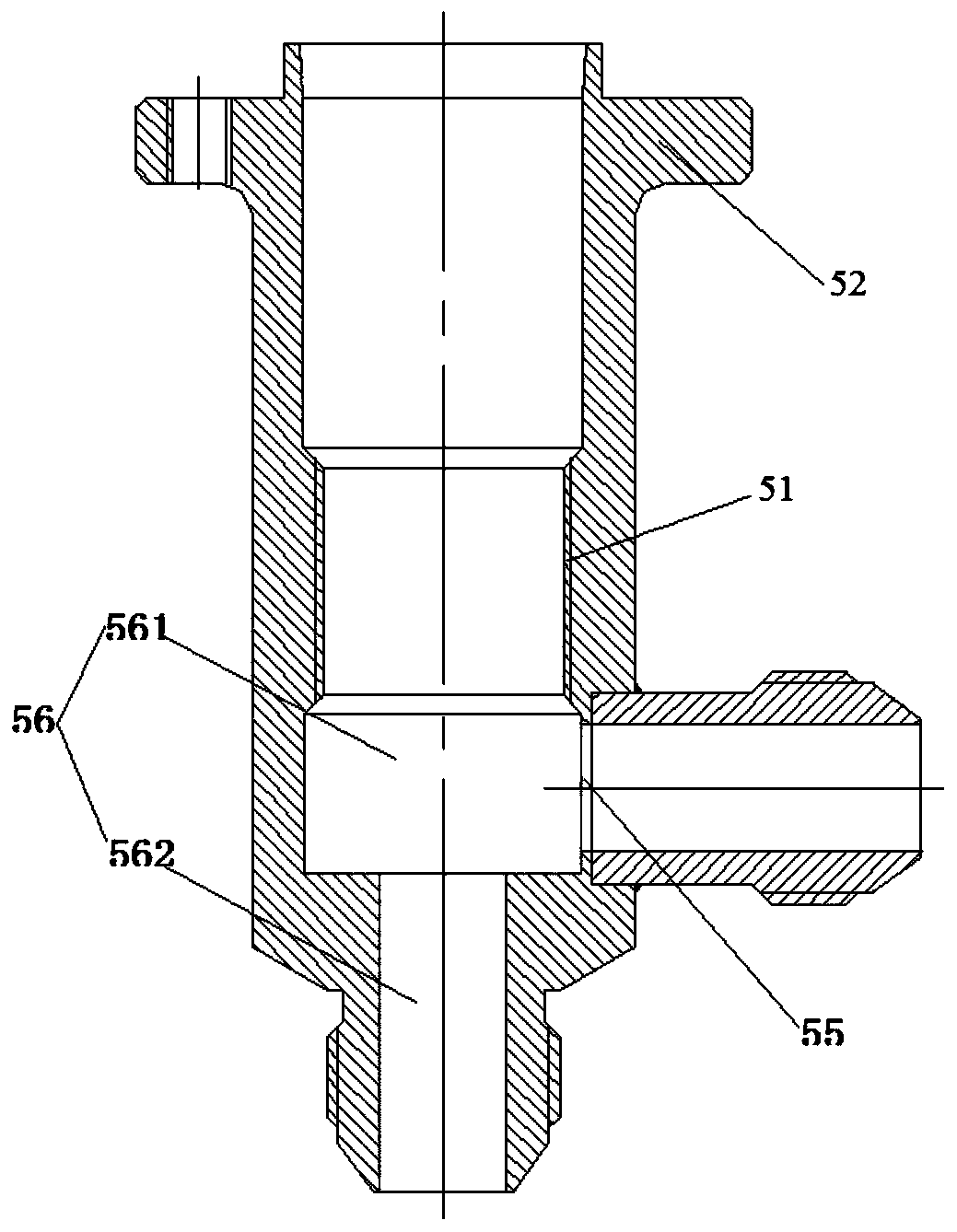 Rough and fine adjustment needle switch