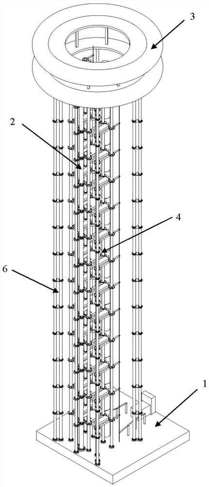 Experimental device for compact impulse voltage generator and voltage divider