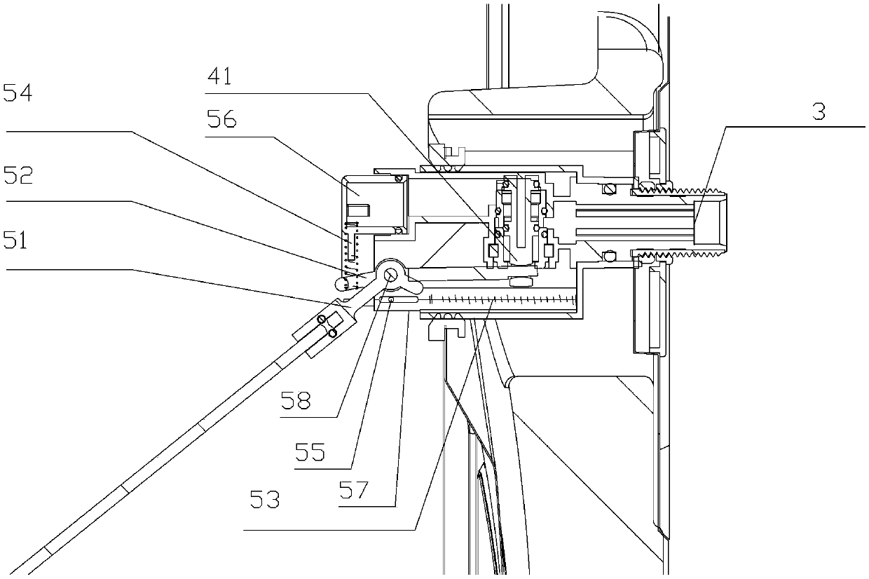 Water heater water tank with laterally-arranged automatic control water feeding device