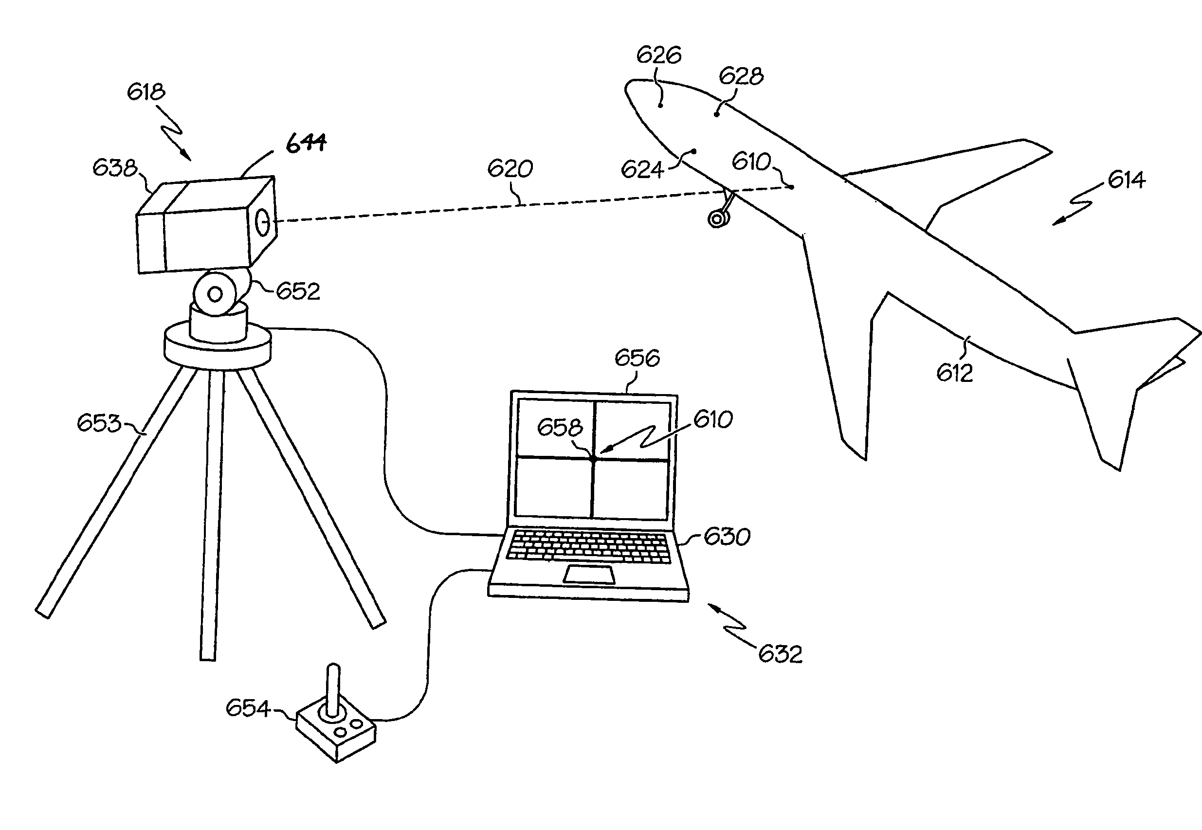 Systems and methods for stand-off inspection of aircraft structures