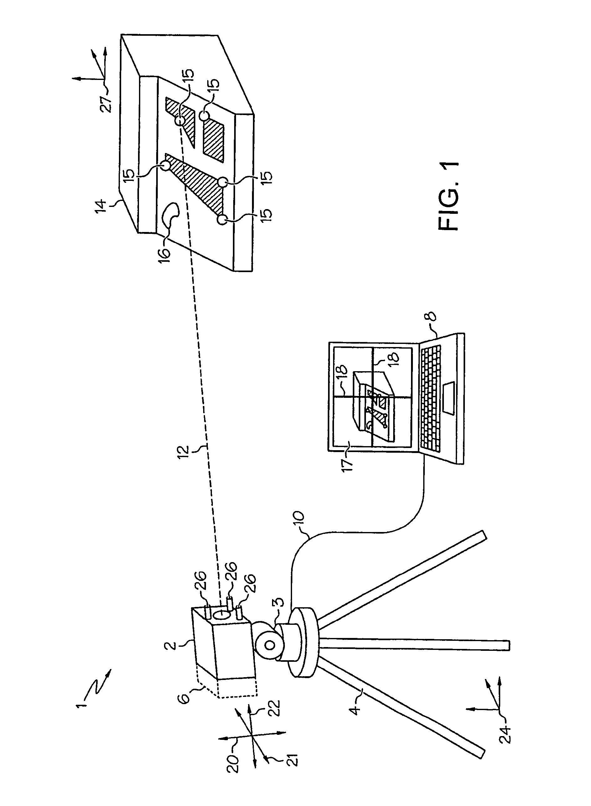 Systems and methods for stand-off inspection of aircraft structures