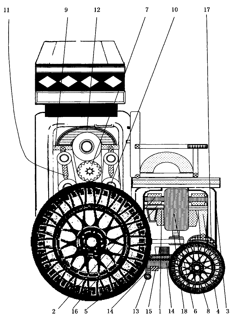 Special steering remote control mechanism for scooter for elderly patients