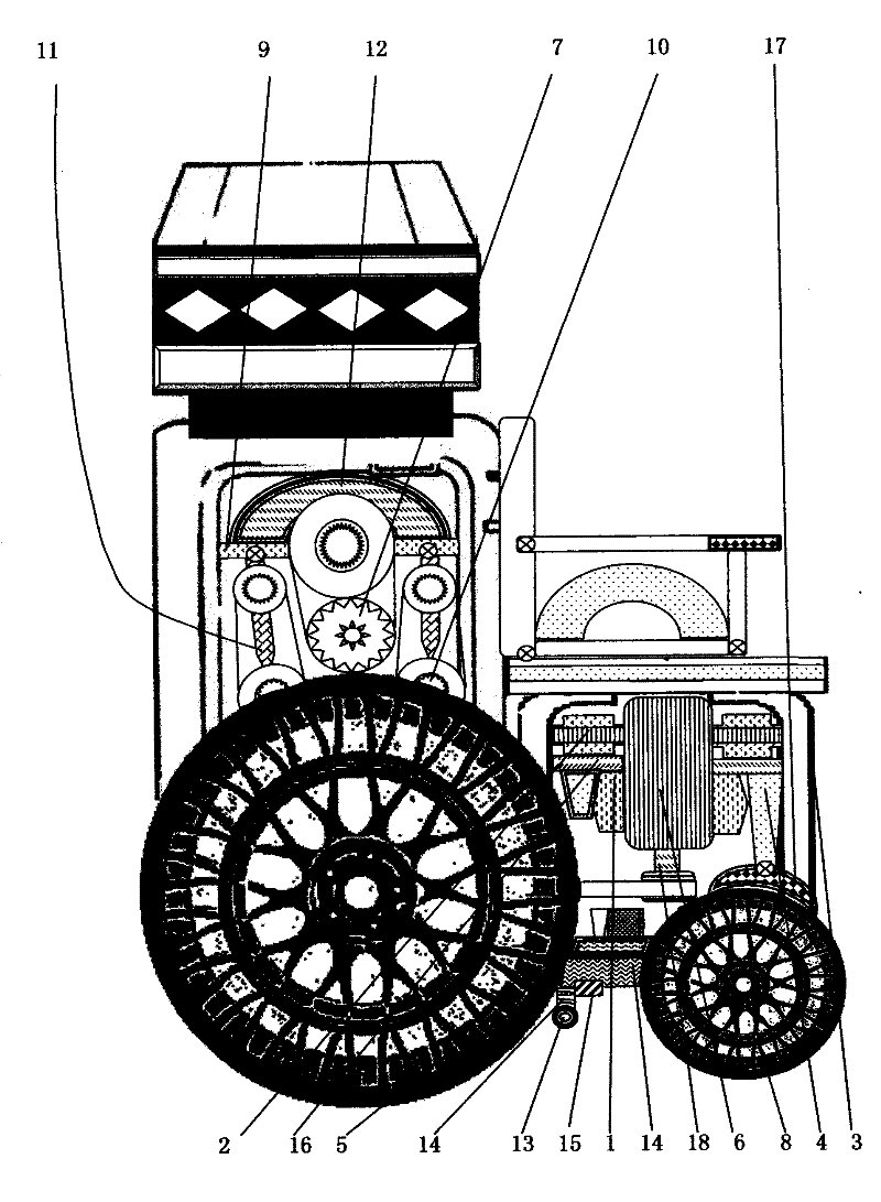 Special steering remote control mechanism for scooter for elderly patients