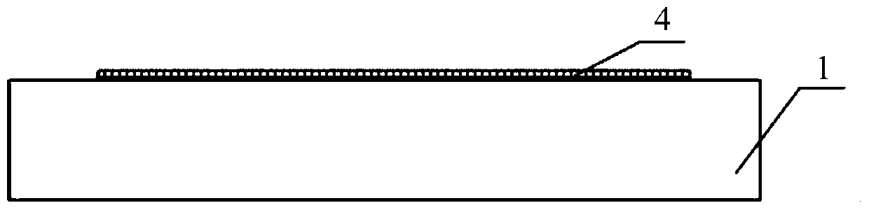 Method for manufacturing suspension infrared thermal pile on substrate