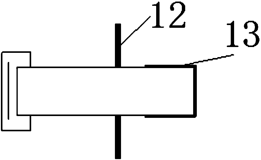 Horizontal bottom sealing waterproofing testing device and method for foundation pit