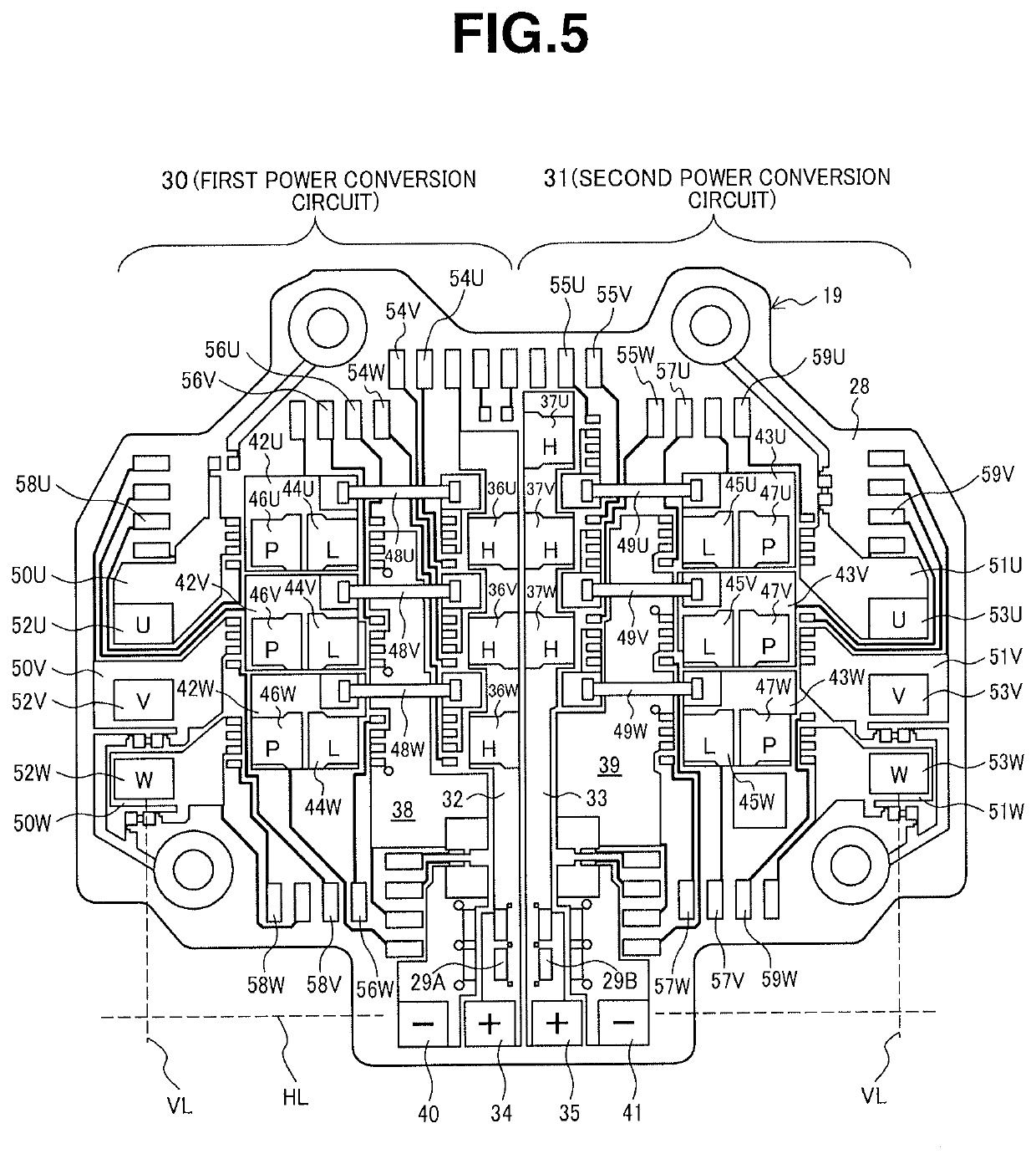 Electric driving device and electric power steering device