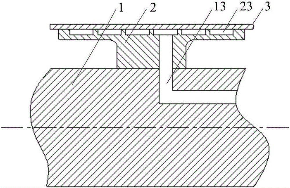 External rotor motor cooling device