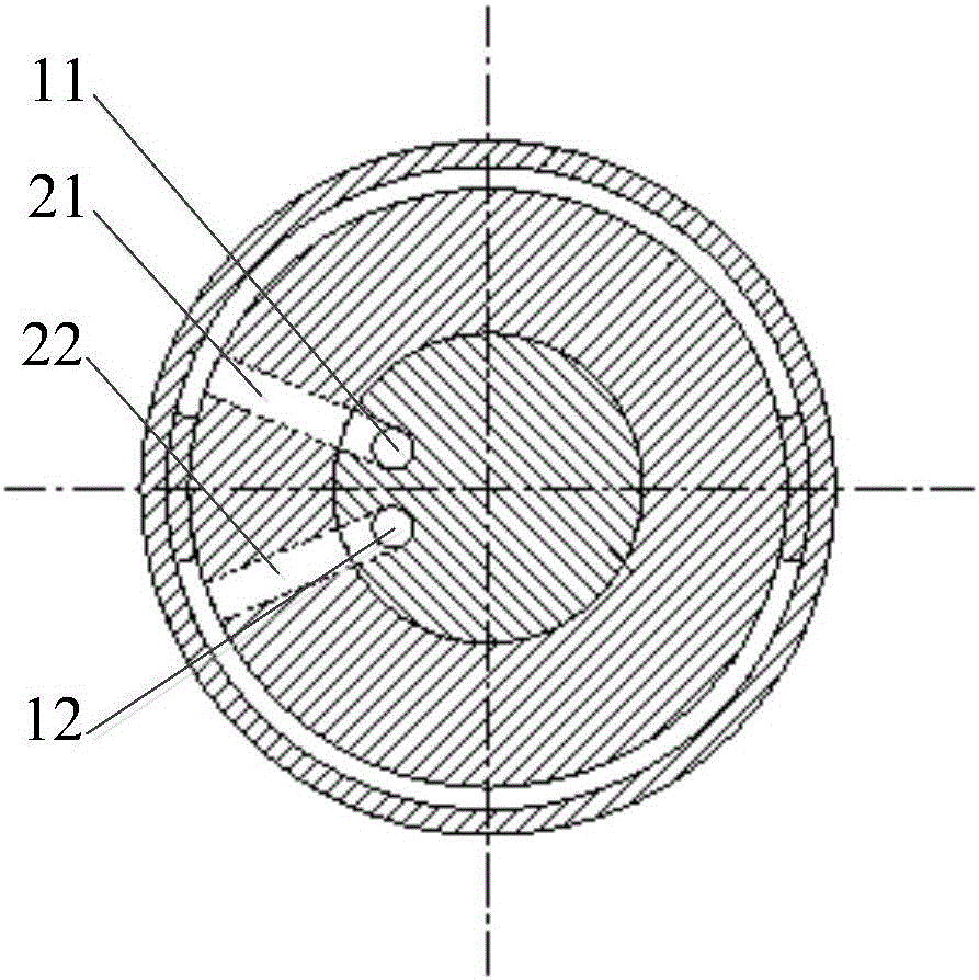 External rotor motor cooling device