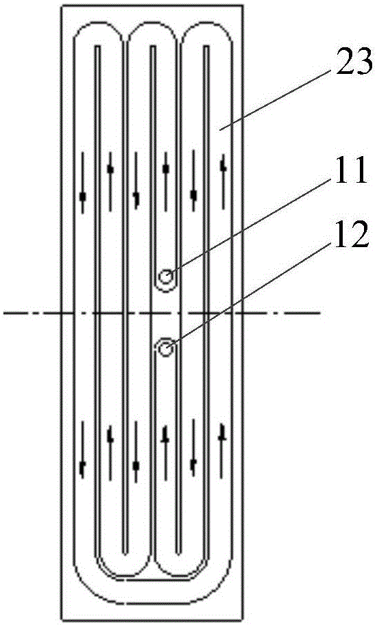 External rotor motor cooling device