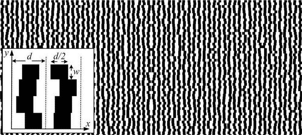 Transmission type self-focusing single-stage diffraction grating