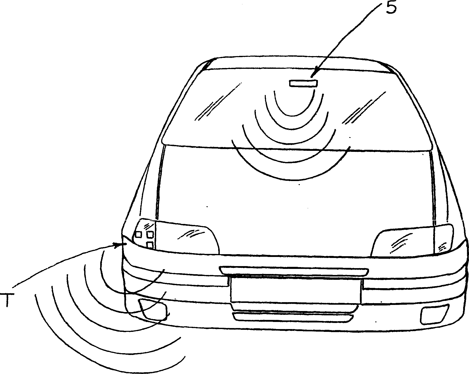 System to avoid the collision of a vehicle with animals