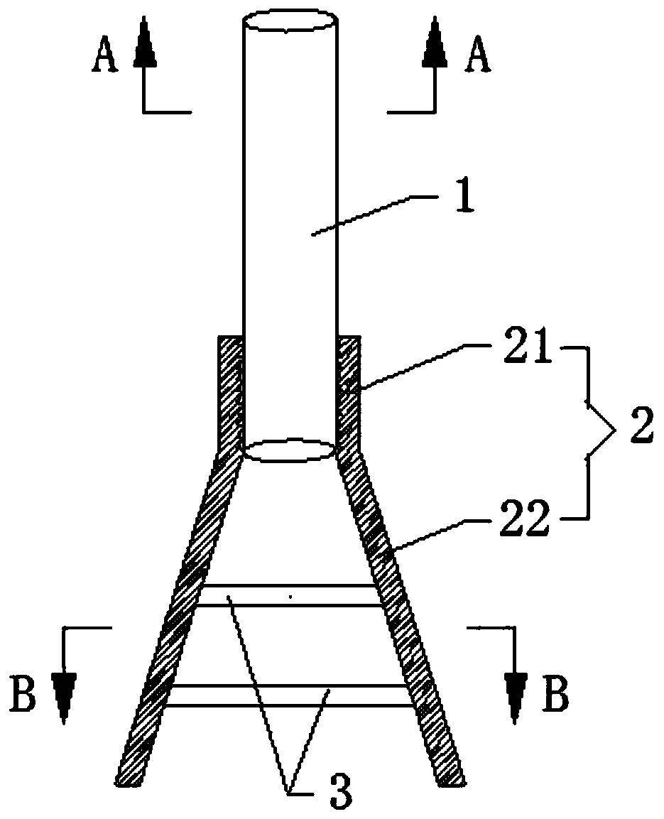 Aluminum mould pulling piece dismounting tool capable of being repeatedly utilized conveniently