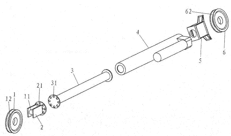 Active heave compensation device for releasing and assembling deep sea winch