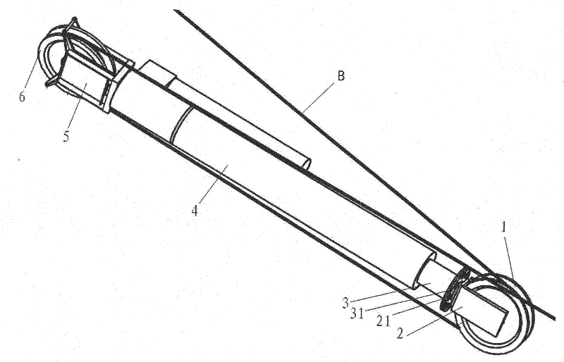 Active heave compensation device for releasing and assembling deep sea winch