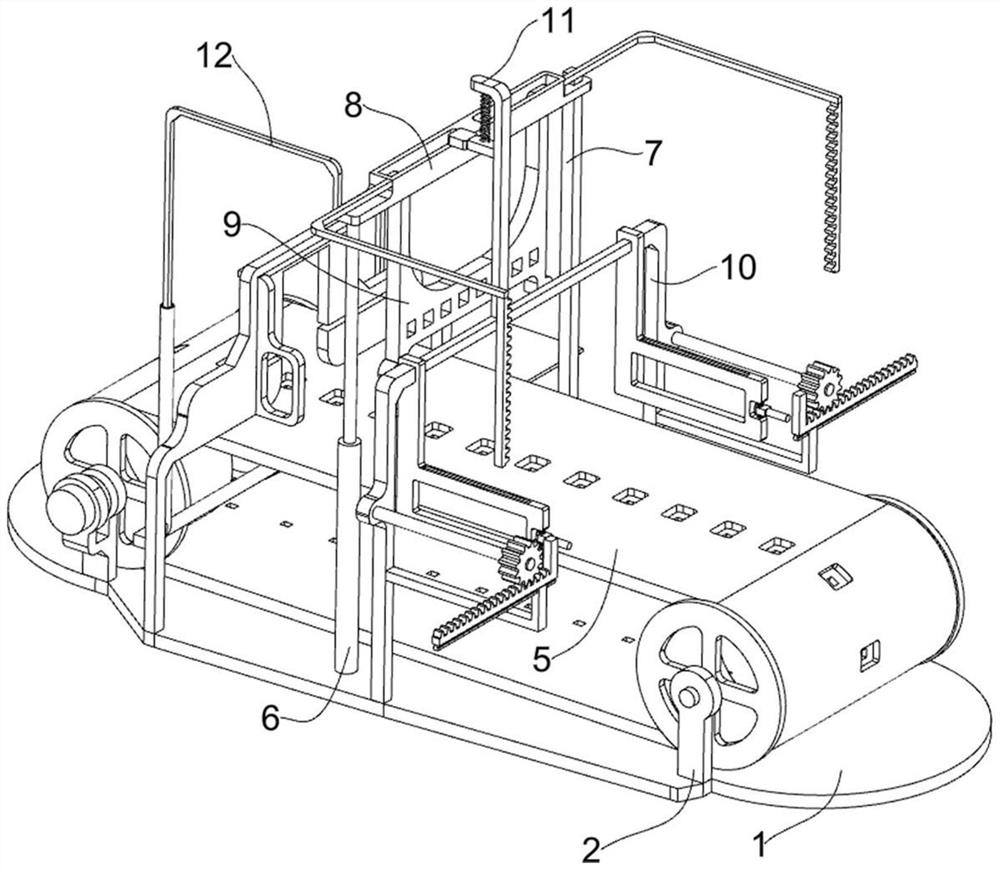 Object conveying conveyor for whole vehicle manufacturing of new energy vehicle and using method thereof