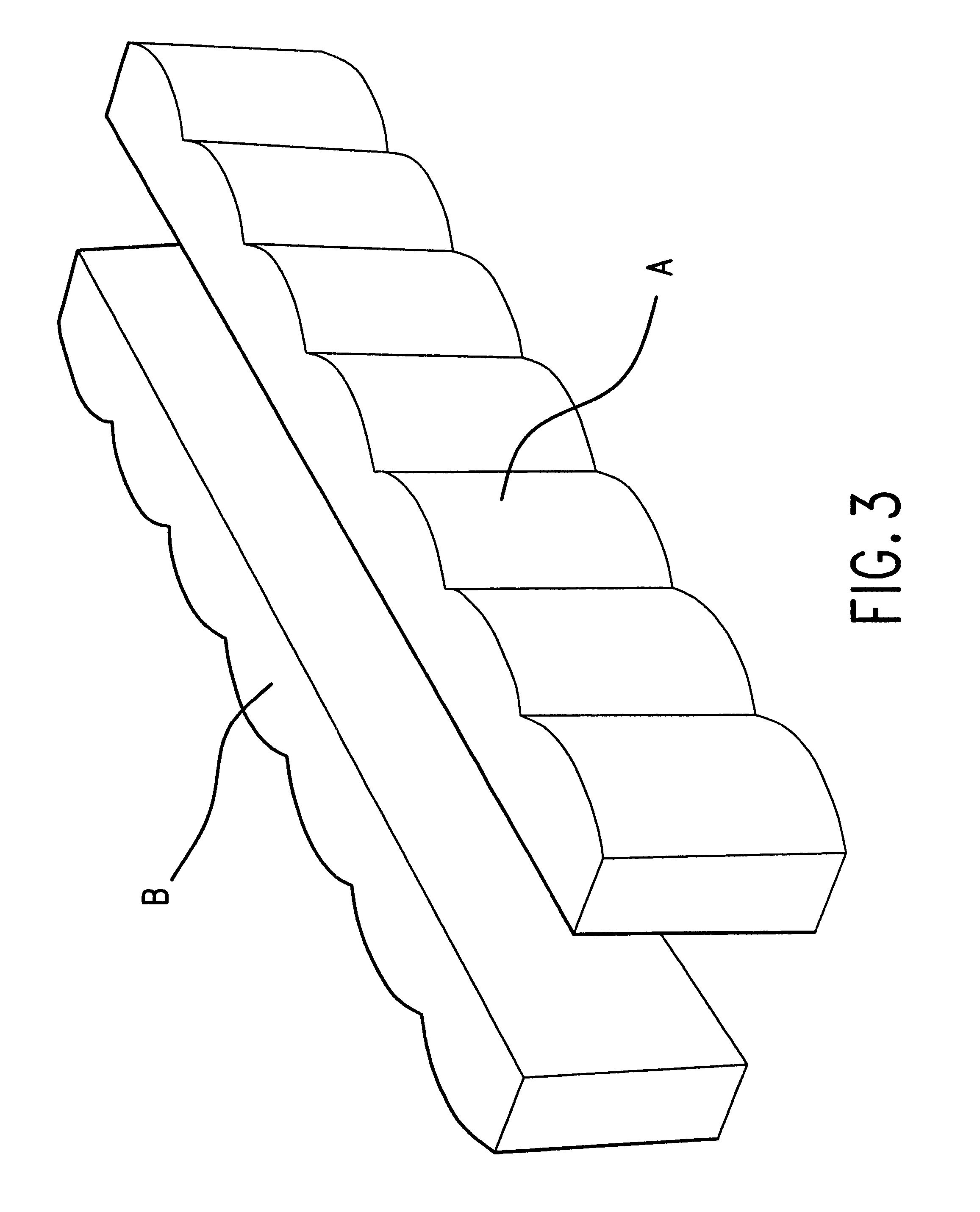 Optical emitter array with collimating optics unit