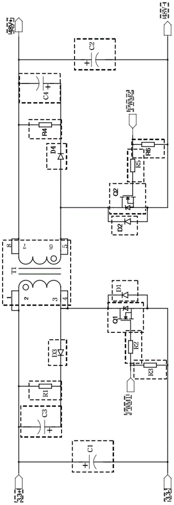 Battery pack equalizing circuit and method