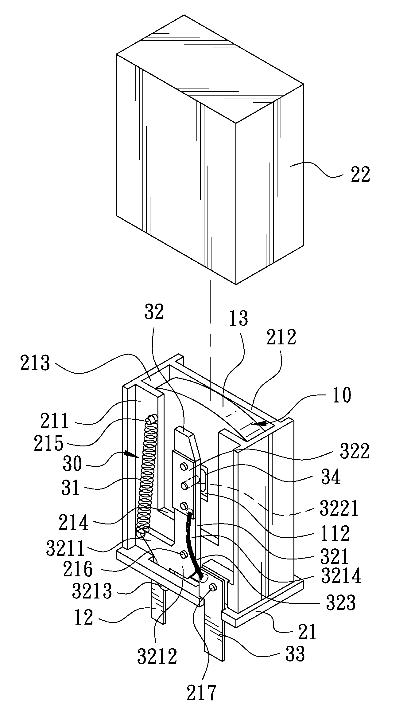 Explosion-roof and flameproof pullout safety surge absorbing module