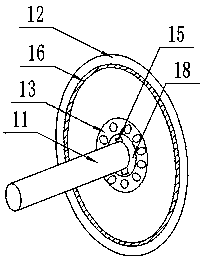 Pressing device of uncoiler