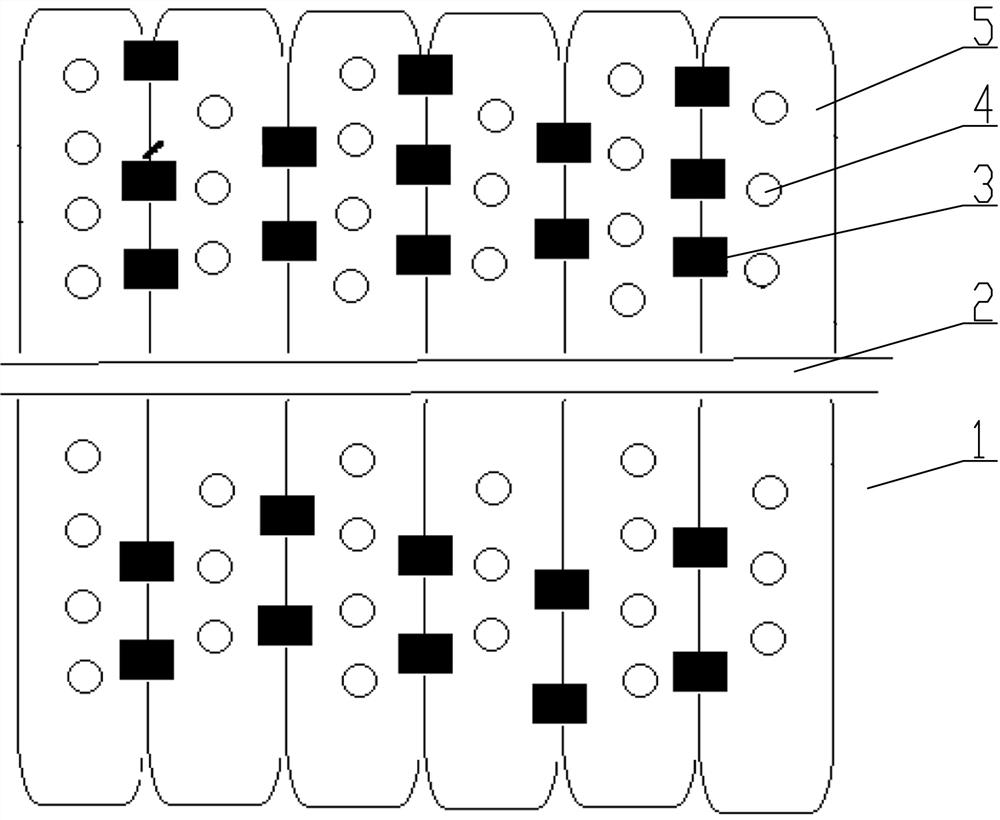 Method for ecological restoration of artificial vegetations on high and steep rock slope