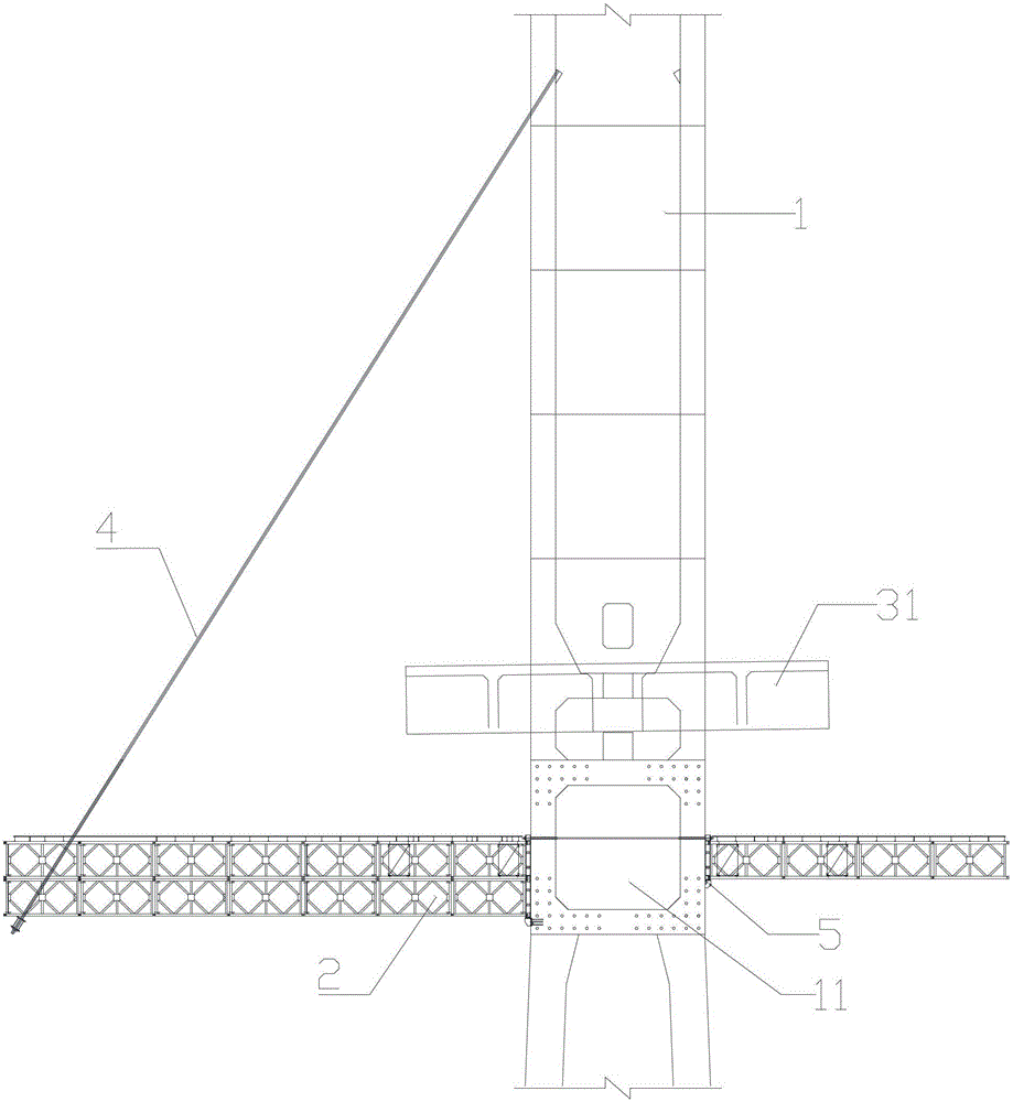 Assembling Method of Cable-Stayed Bridge Hanging Basket