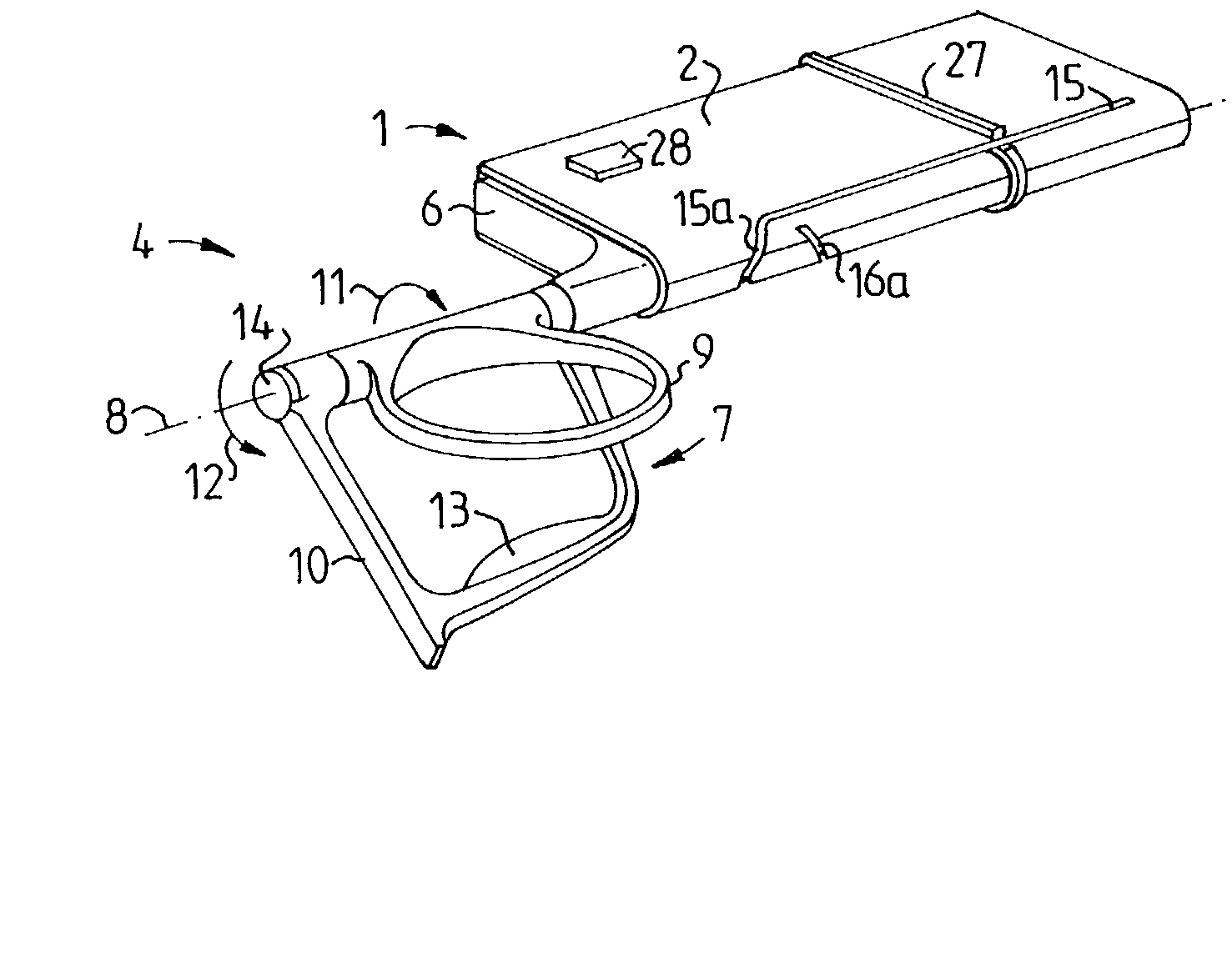 Cup holder arrangement