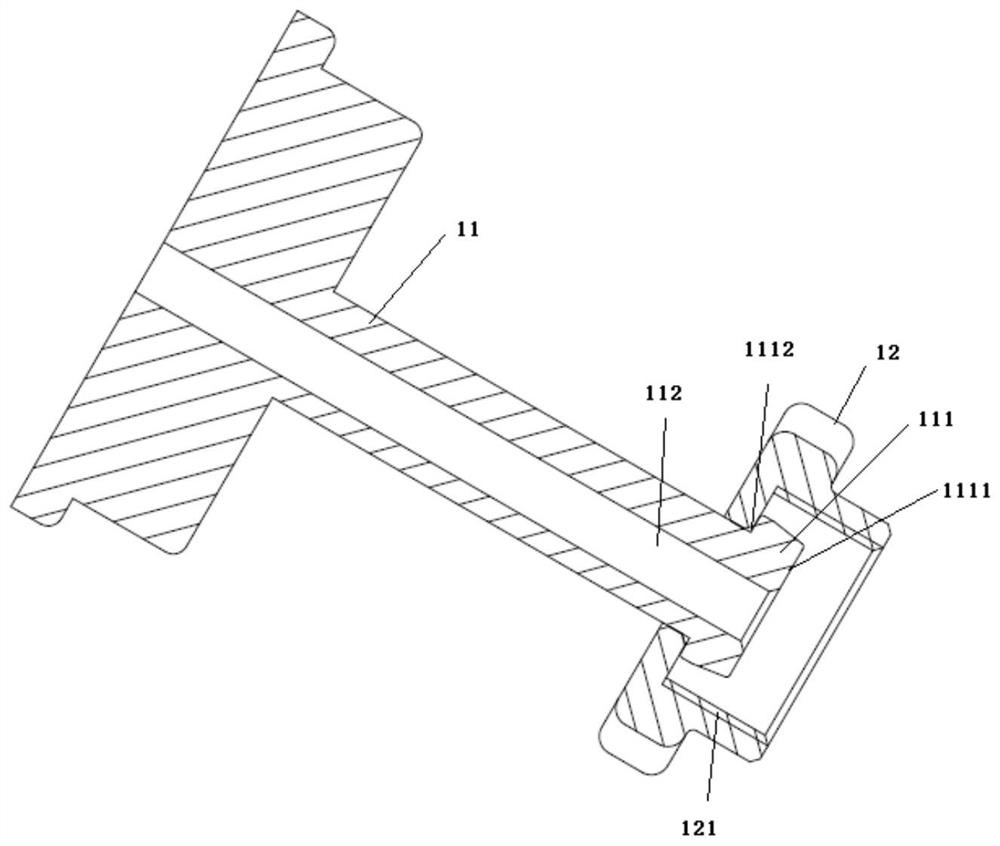 Detachable surgical mechanical device capable of being locked quickly