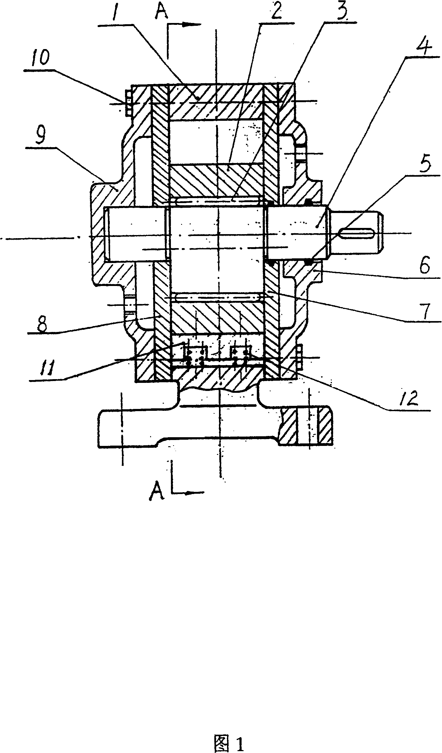 Sliding block rotor pump