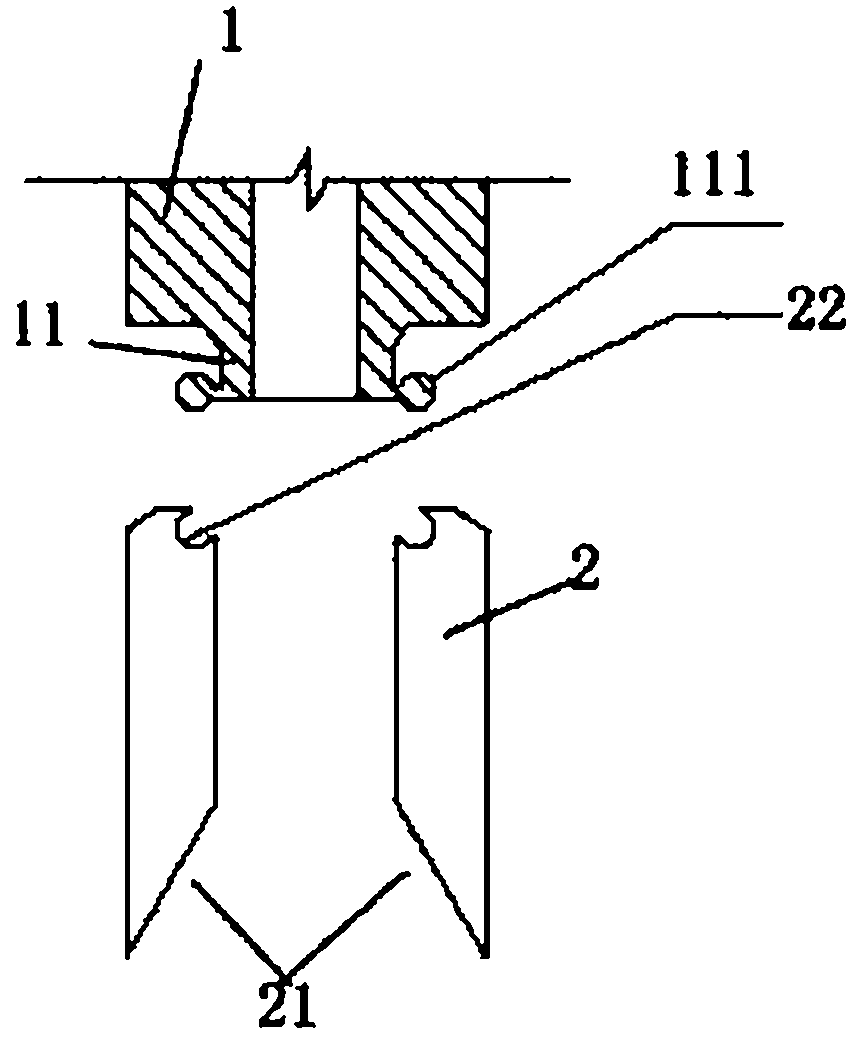 Completely recyclable end support ground anchor