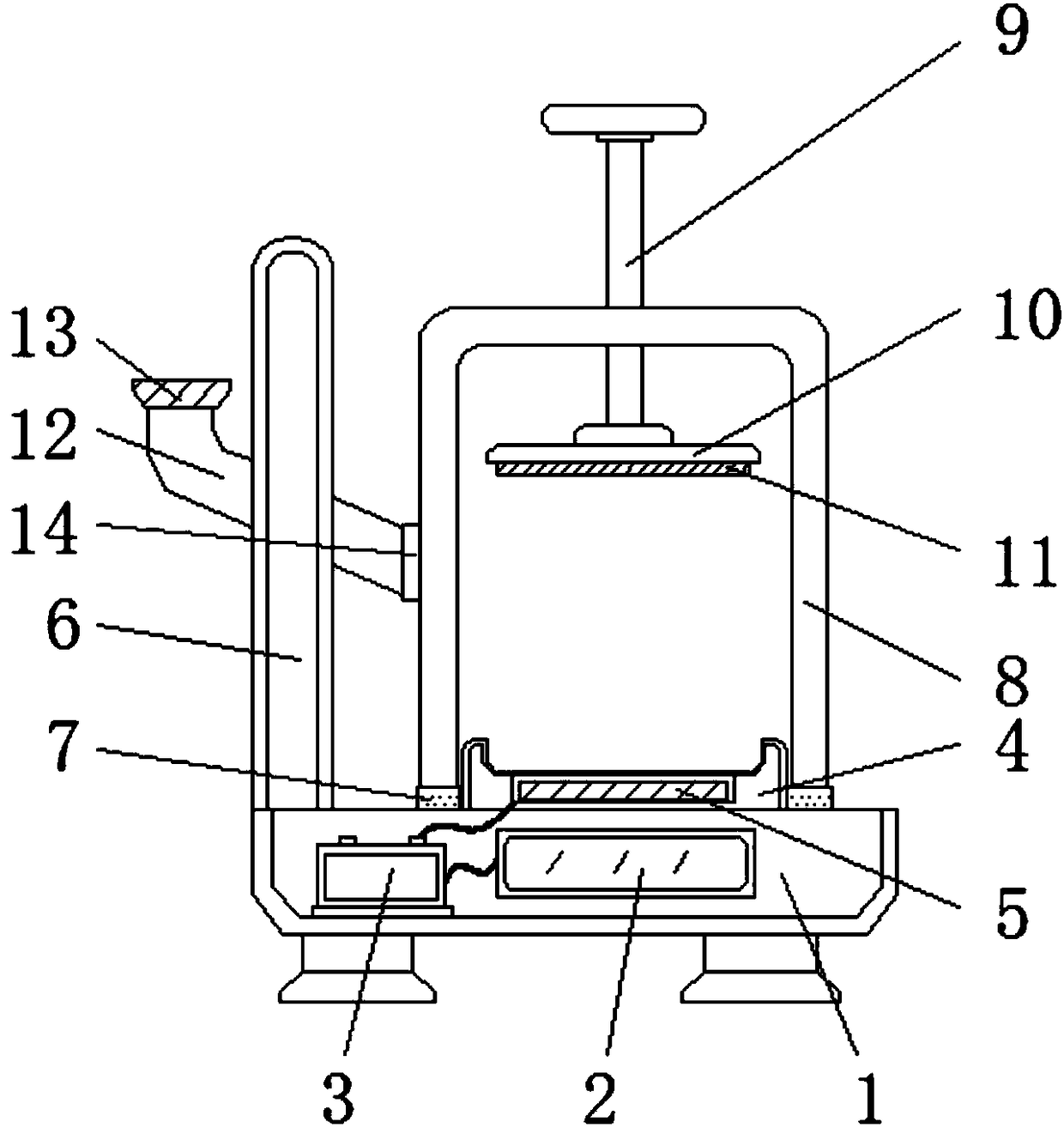 Anti-medicine oxidation capsule pharmaceutical automation weighing device