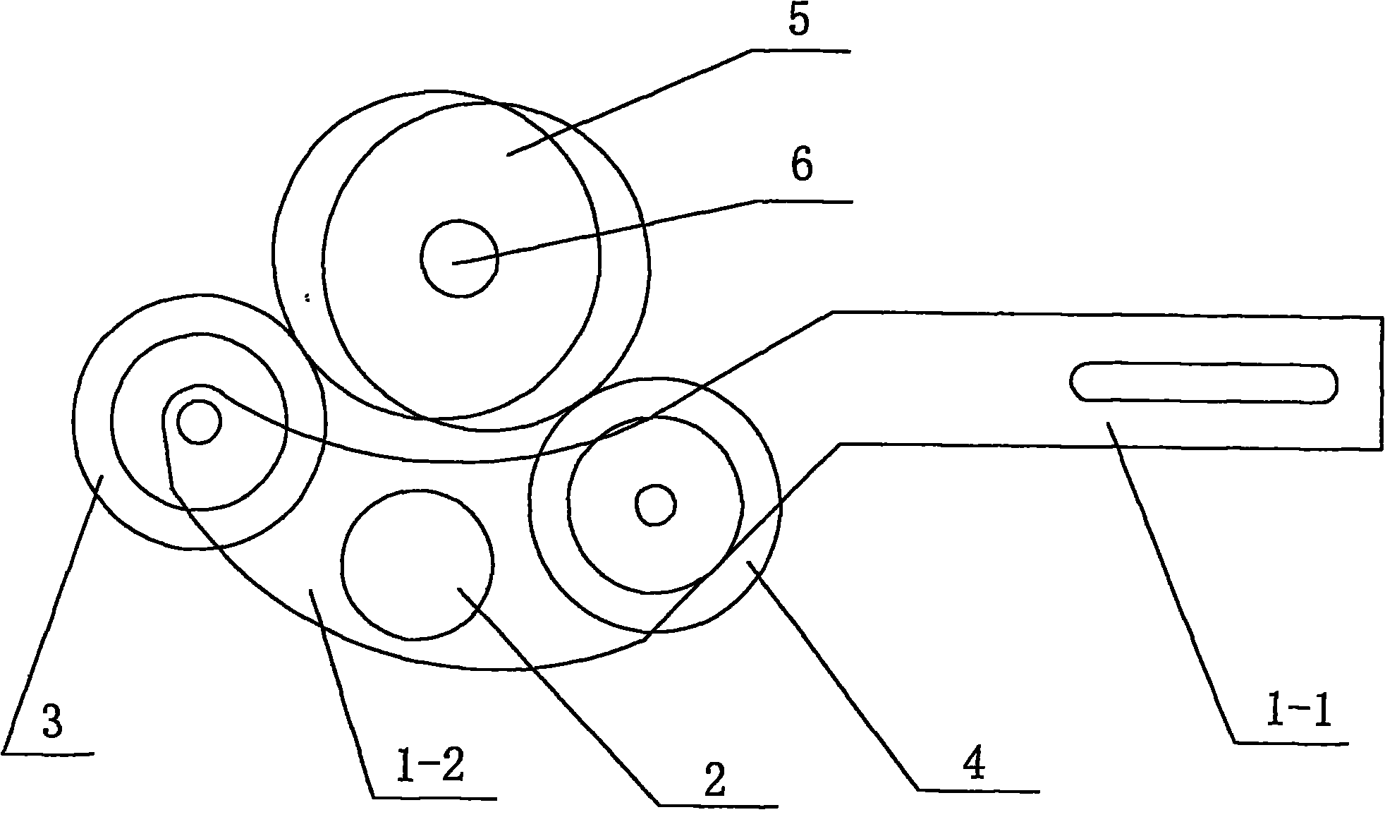 Heald lifting control mechanism of loom