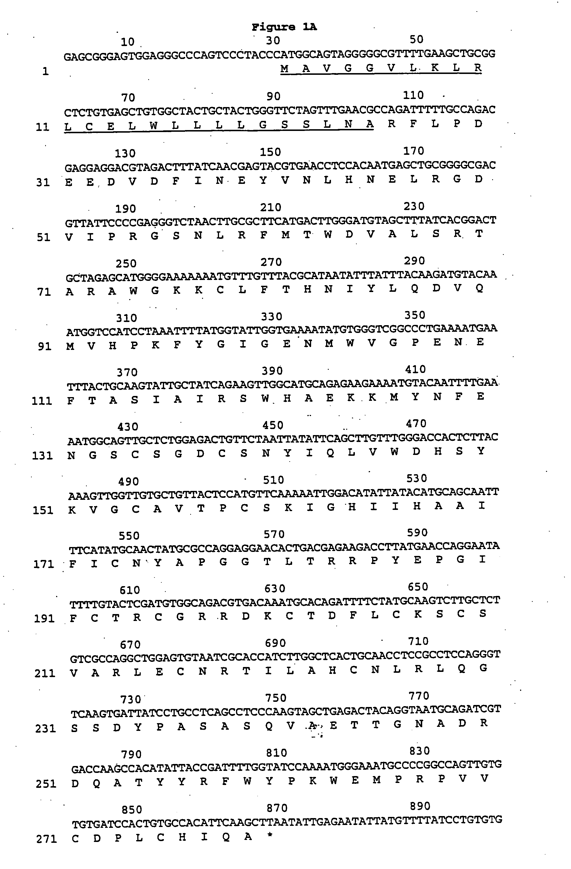 Leukocyte regulatory factors 1 and 2