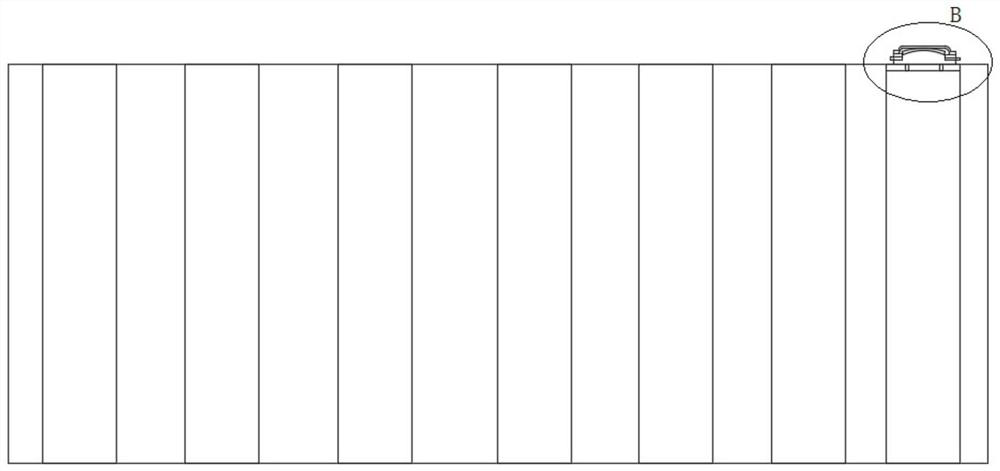 A temperature protection structure and protection method with over-temperature protection and fire extinguishing functions