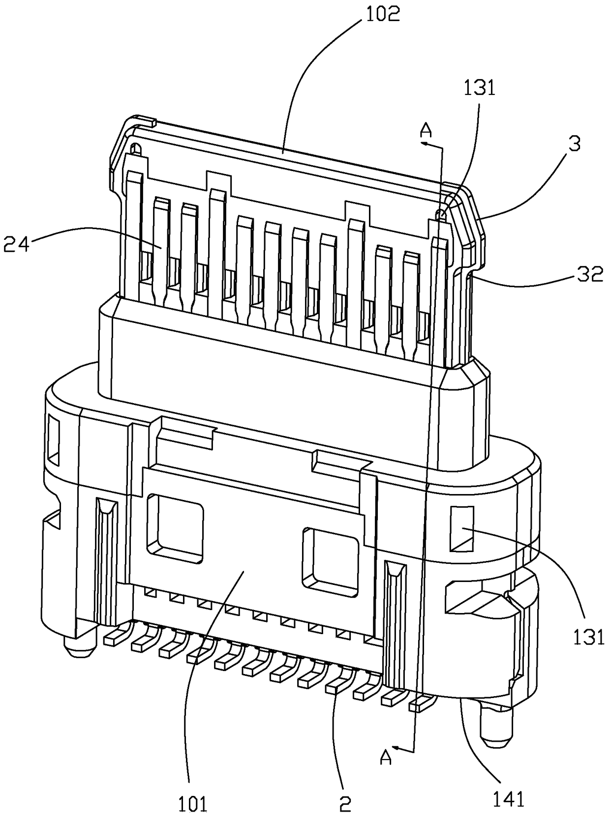 Electrical connector and manufacturing method thereof