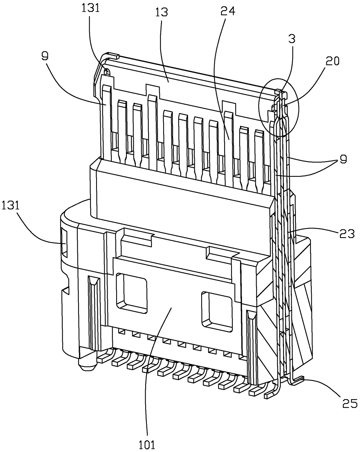 Electrical connector and manufacturing method thereof